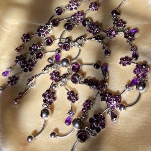 🌳 4/$20 NEW 3-Flower Dangle 14g Belly Ring